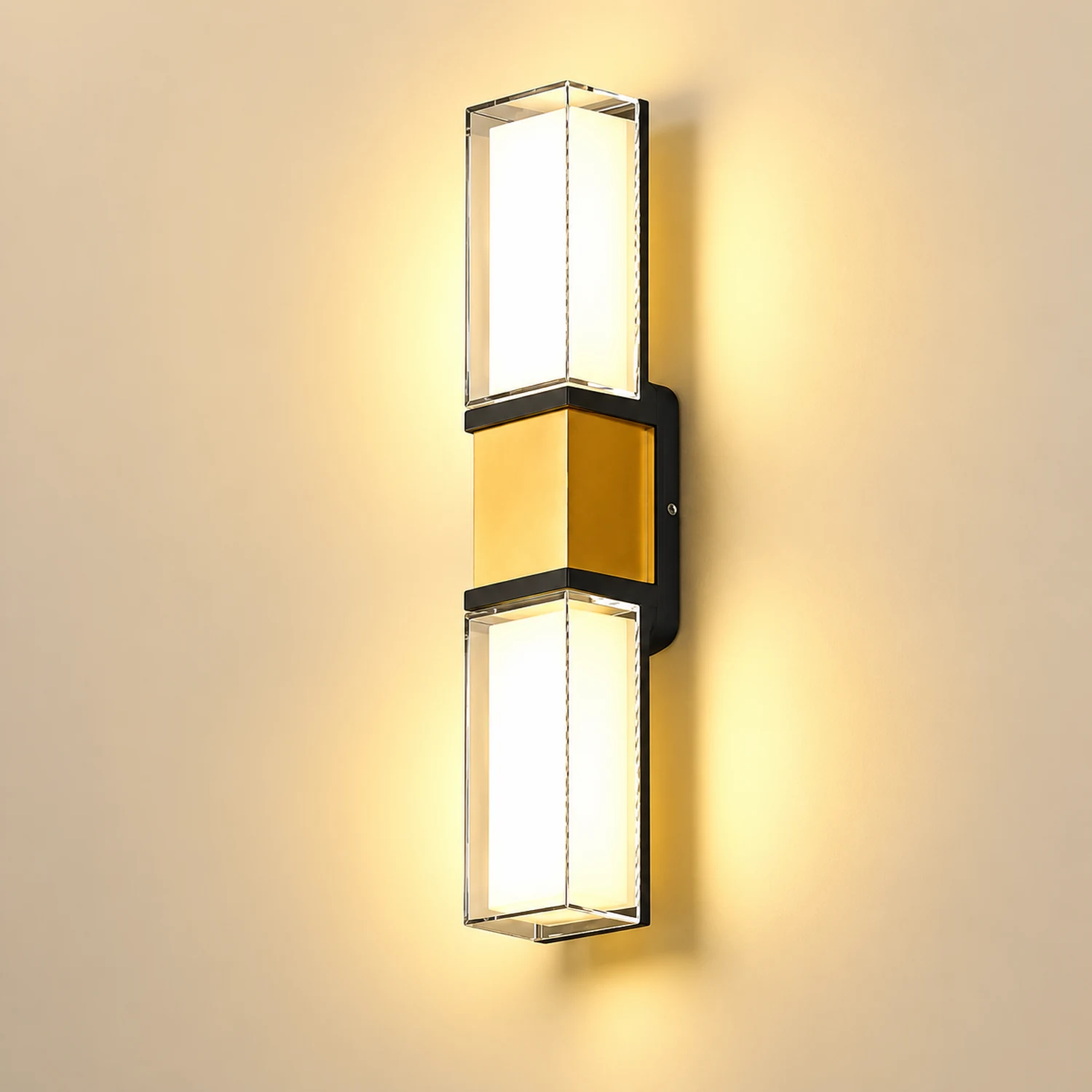 Creative Up and Down Lights Waterproof LED Wall Sconces Outdoor Wall Lights - Lumpaz