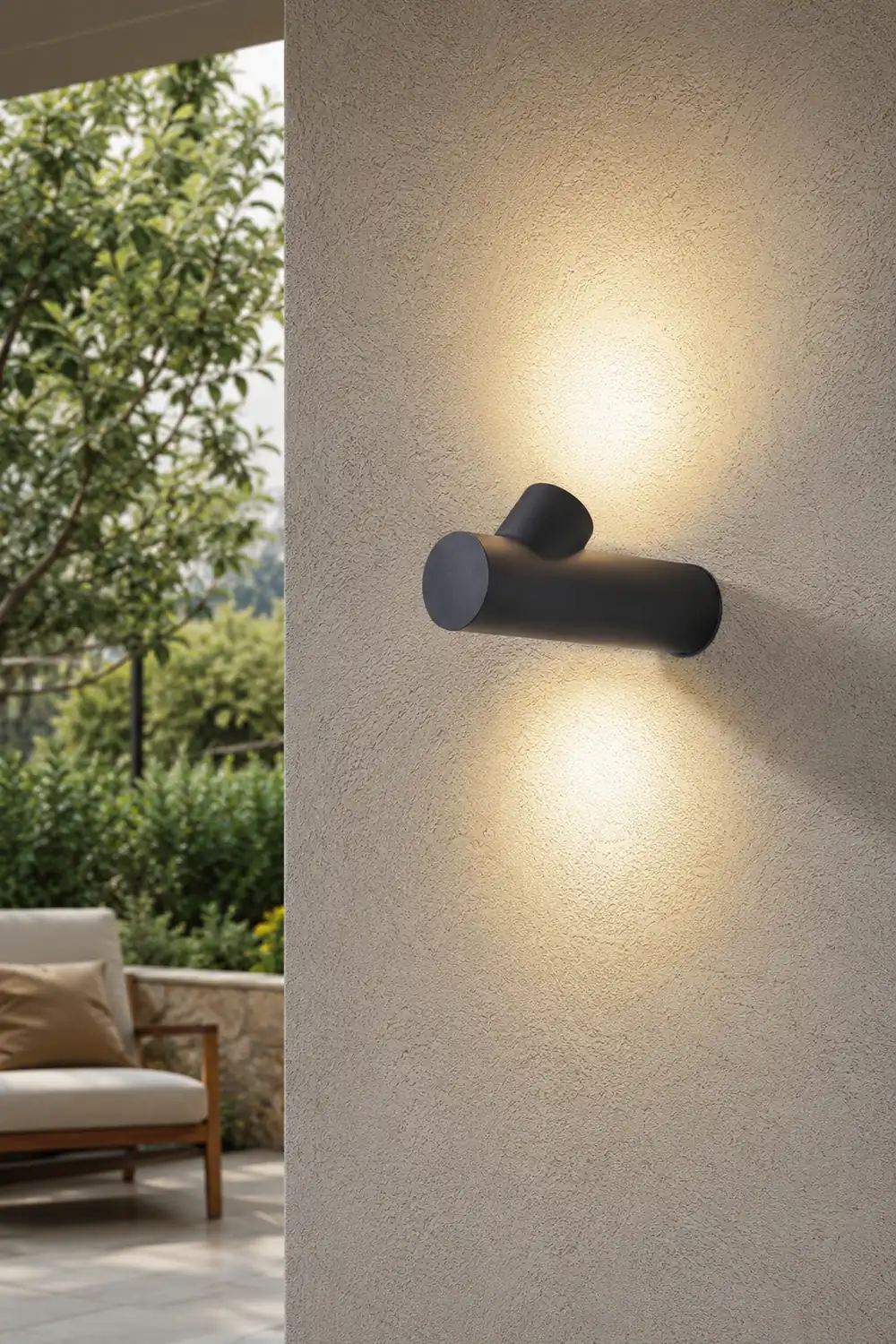 Slender Tube Creative LED Waterproof Modern Outdoor Wall Lights Wall Lamp - Lumpaz