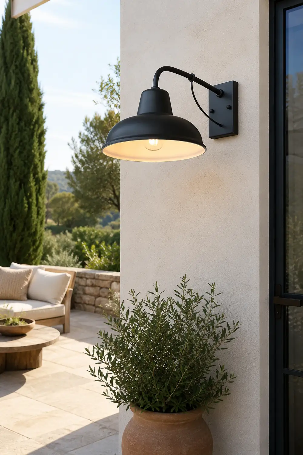 Vintage Trumpet Shaped LED Waterproof Retro Outdoor Wall Lights Wall Lamp - Lumpaz