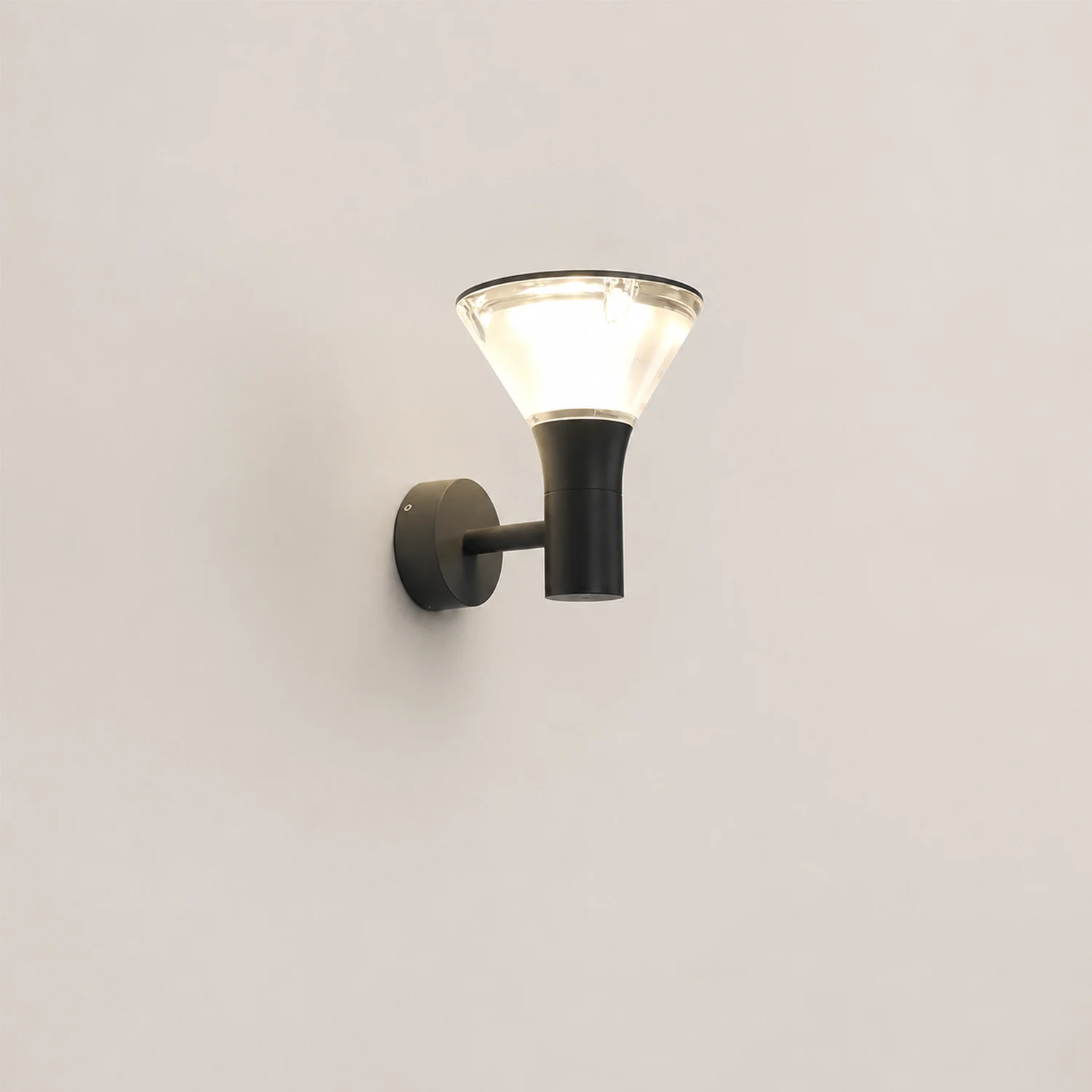 Round LED Waterproof Nordic Sconces Wall Lamp Outdoor Lights Path Lights - Lumpaz