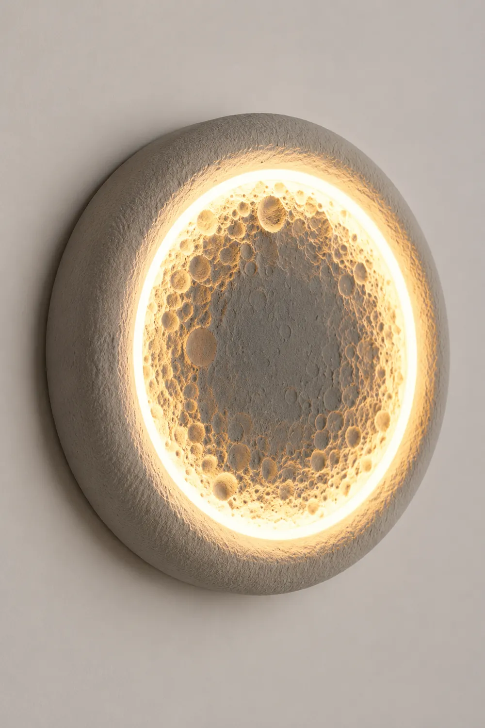 Moon Craters Design LED Waterproof Modern Outdoor Wall Lamp Exterior Lights - Lumpaz
