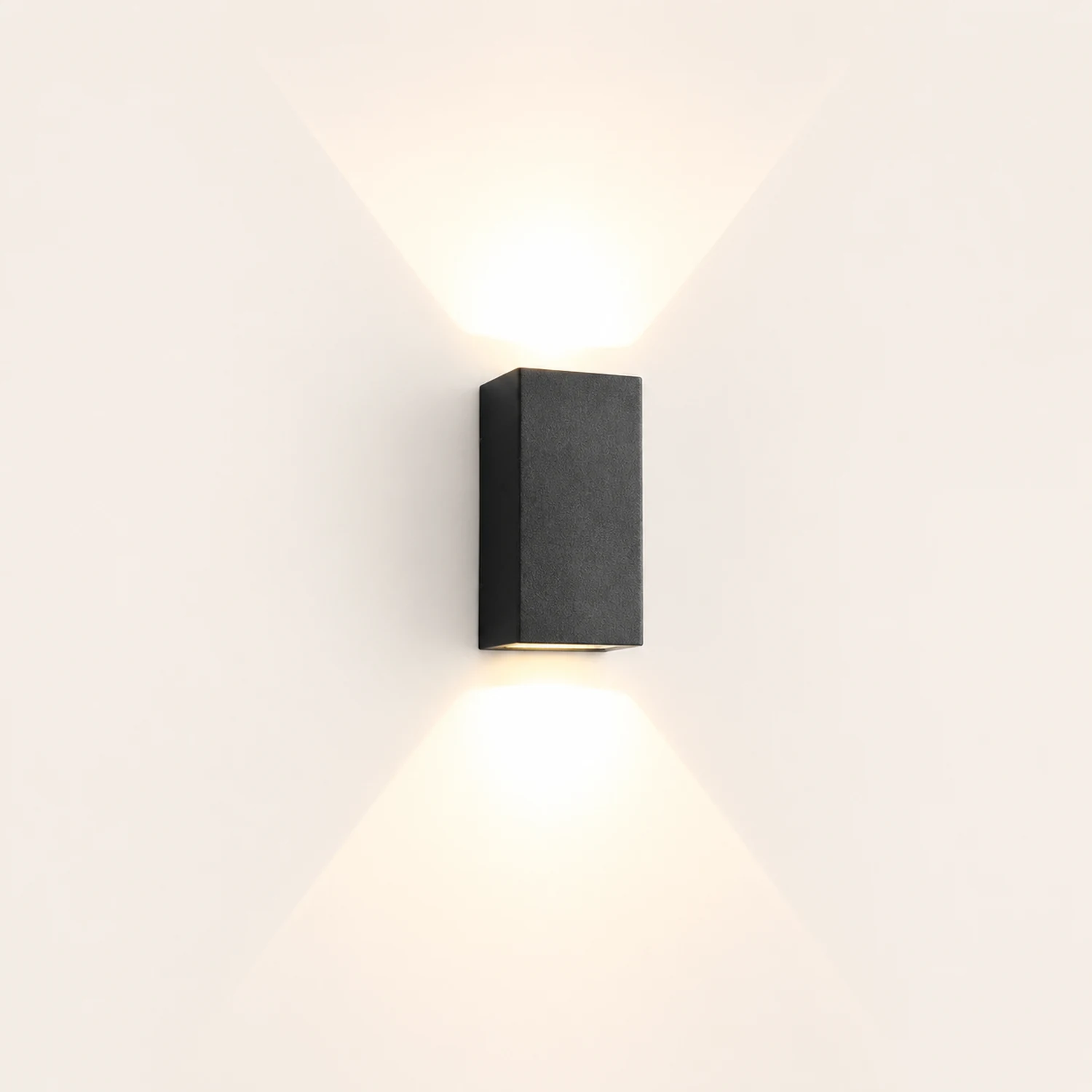 Two Light Effect Optional Waterproof LED Wall Light for Outdoor Villa Courtyard - Lumpaz