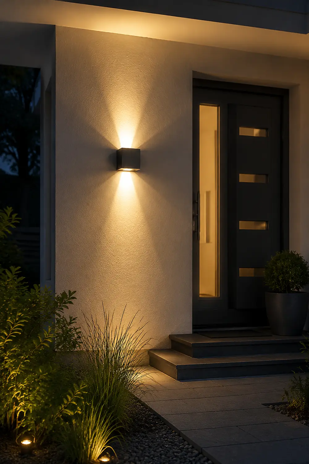 Up down Lighting Waterproof Adjustable Beam Angle Outdoor Wall Lights - Lumpaz
