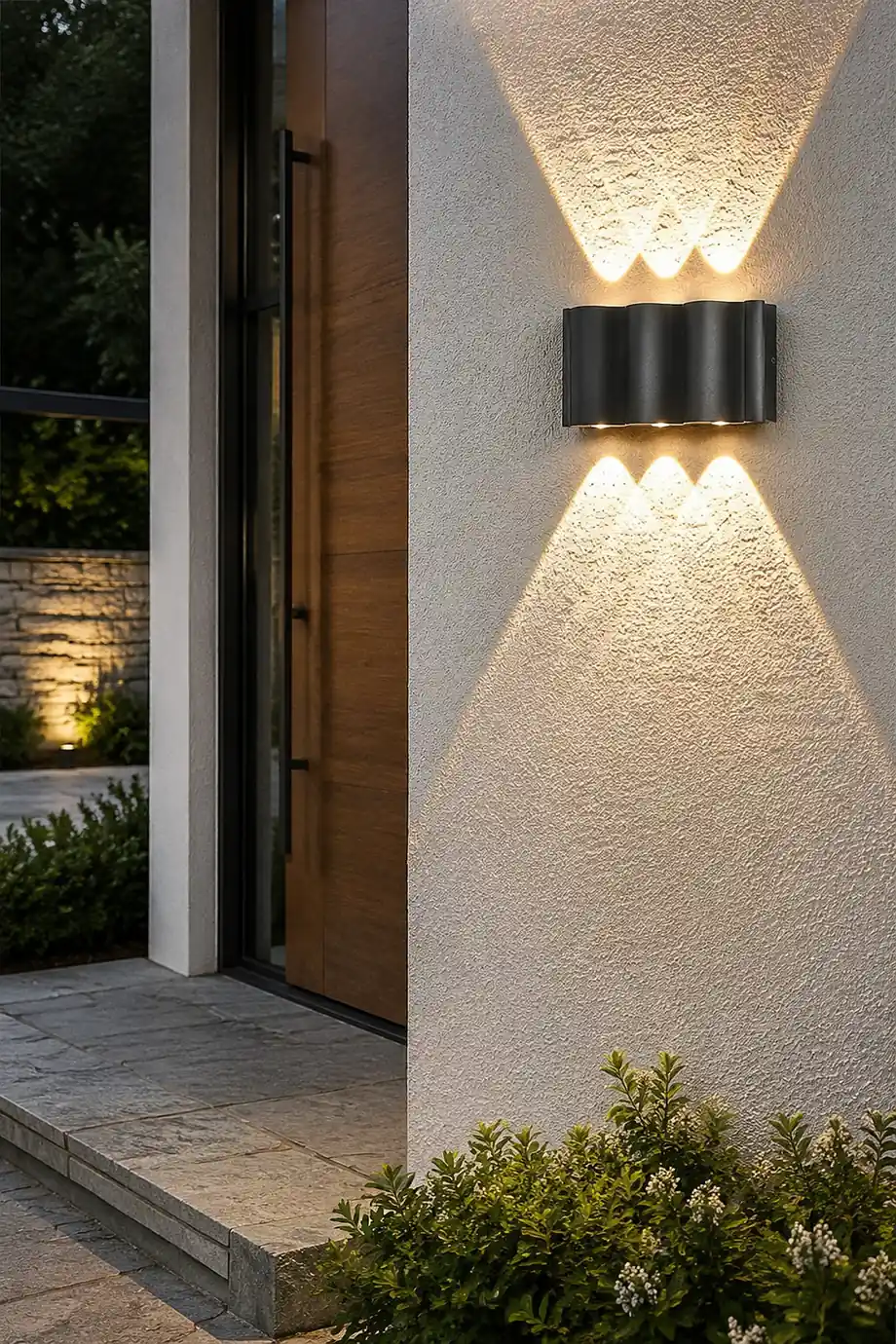Creative Wave Up and Down Light LED Waterproof Modern Wall Washer Light - Lumpaz