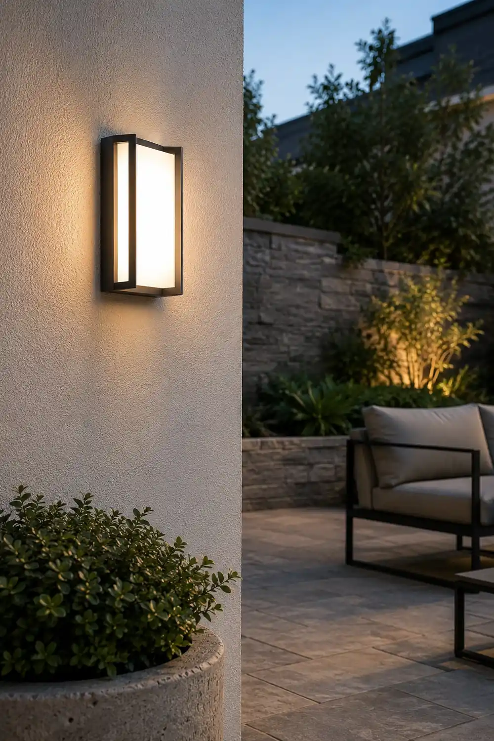Minimalist Waterproof Sconce LED Outdoor Wall Lights Wall Lamp Wall Sconces - Lumpaz
