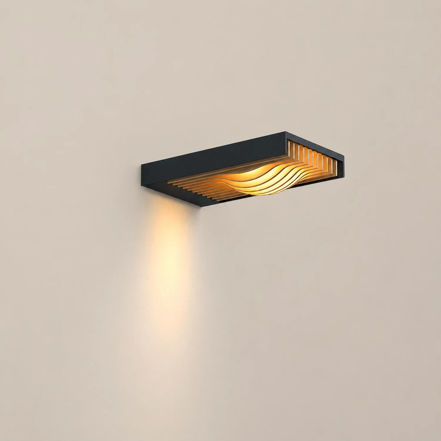 Outdoor LED Waterproof Solar Decorative Lighting Wall Light for Courtyard Balcony Aisle - Lumpaz