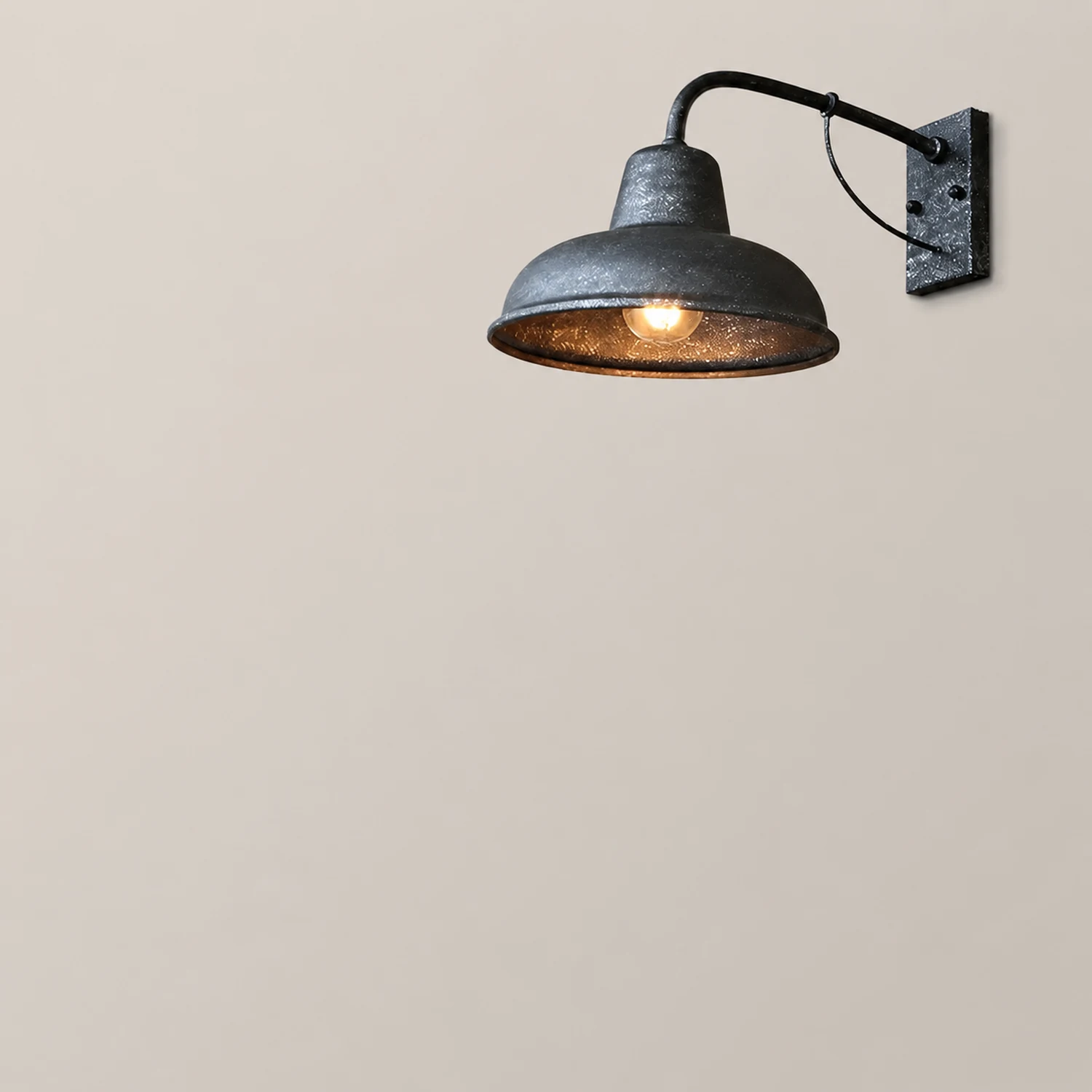 Vintage Trumpet Shaped LED Waterproof Retro Outdoor Wall Lights Wall Lamp - Lumpaz