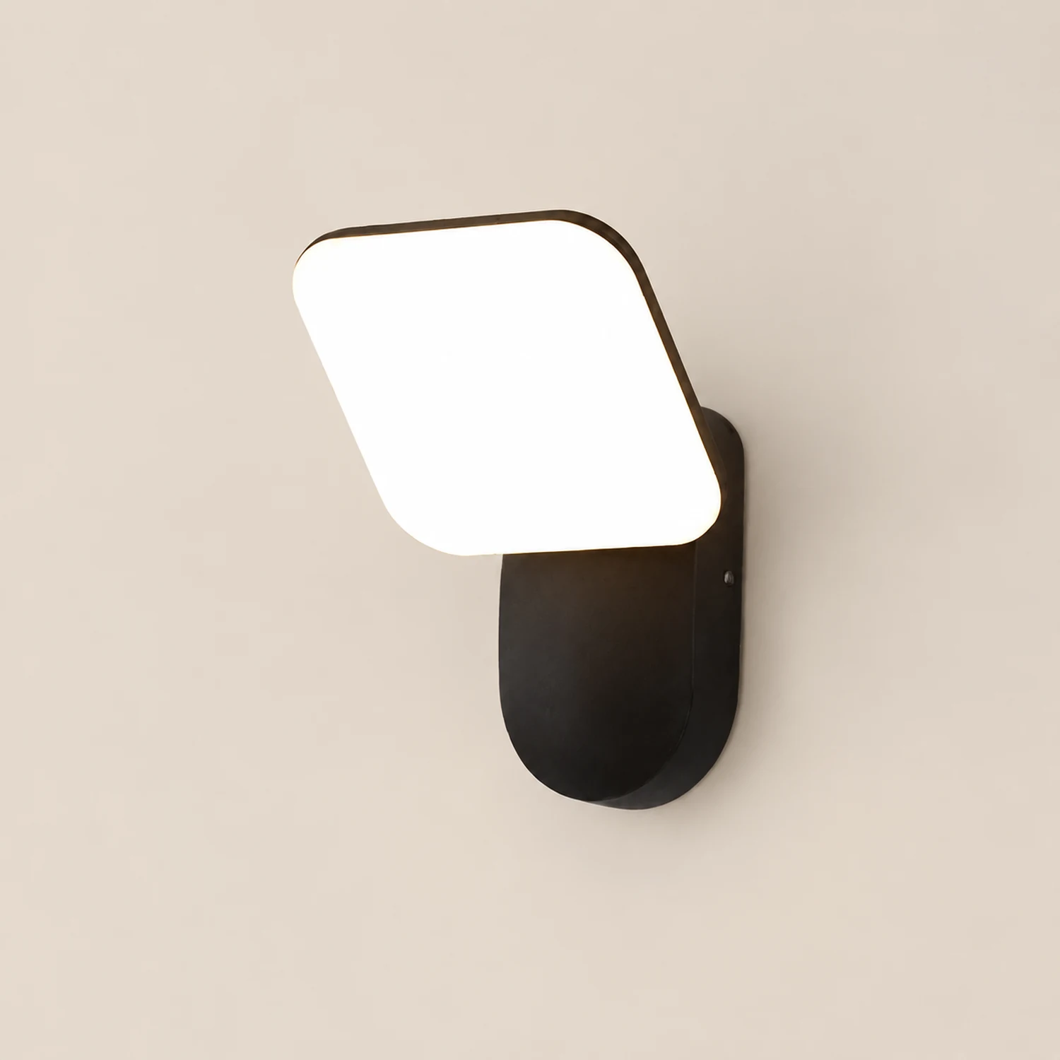 Square LED 12w Waterproof Modern Outdoor Wall Lamp Wall Sconces Lighting - Lumpaz
