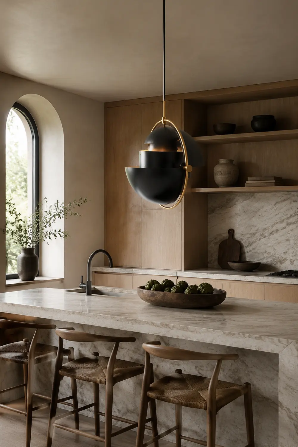 Deformed Ball Pendant Light - Lumpaz