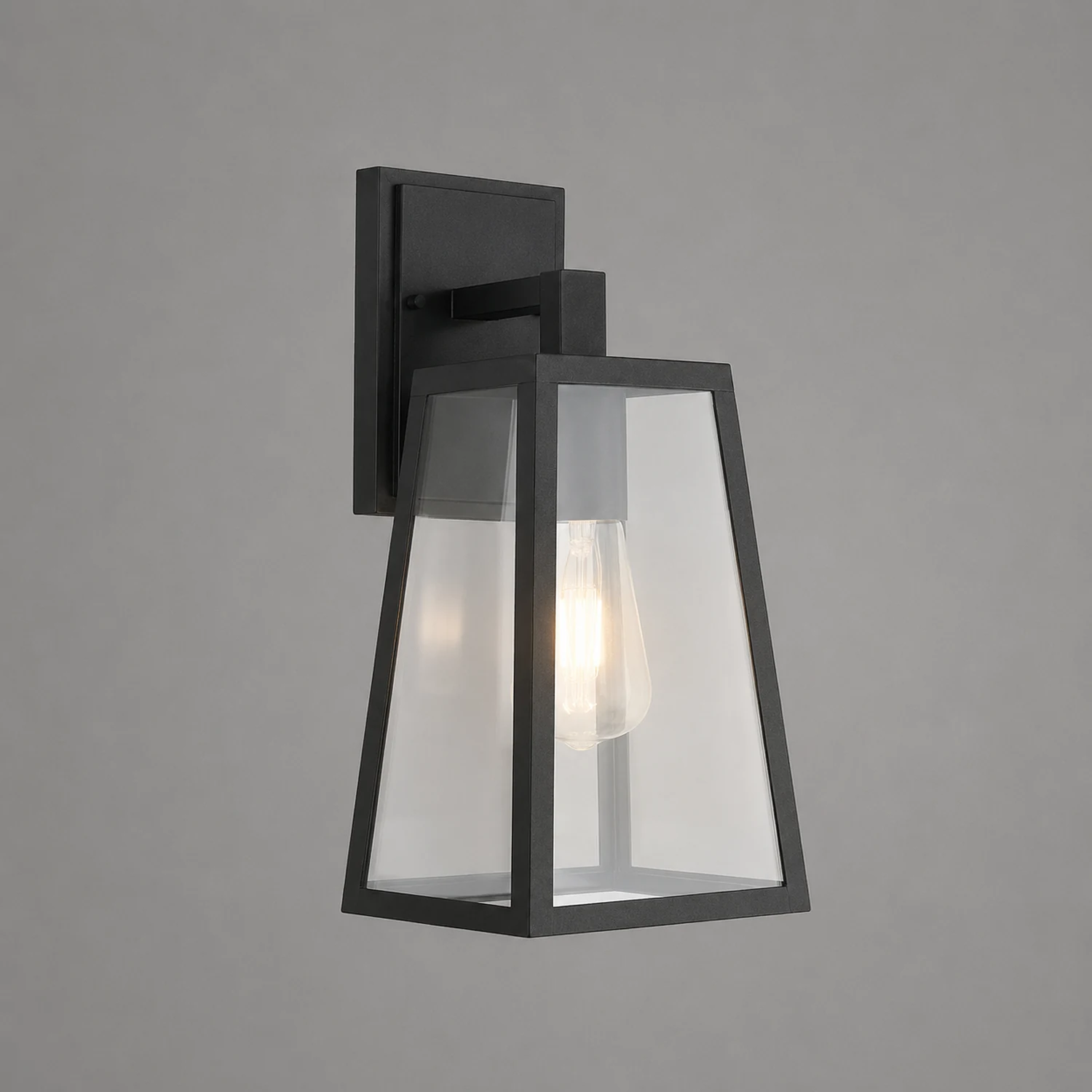 Vintage Industrial Style Glass Sconce Waterproof Outdoor Wall Lights Wall Lamp - Lumpaz