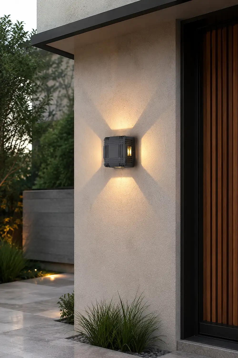 Unique Design Outdoor LED Waterproof Wall Light for Villa Gate Balcony - Lumpaz