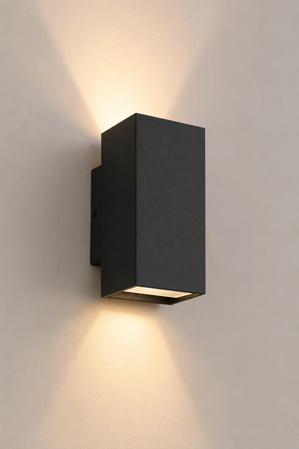 Modern Square Design Outdoor Waterproof Wall Light for Villa Courtyard Balcony - Lumpaz