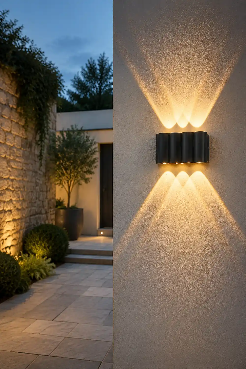 Creative Wave Up and Down Light LED Waterproof Modern Wall Washer Light - Lumpaz