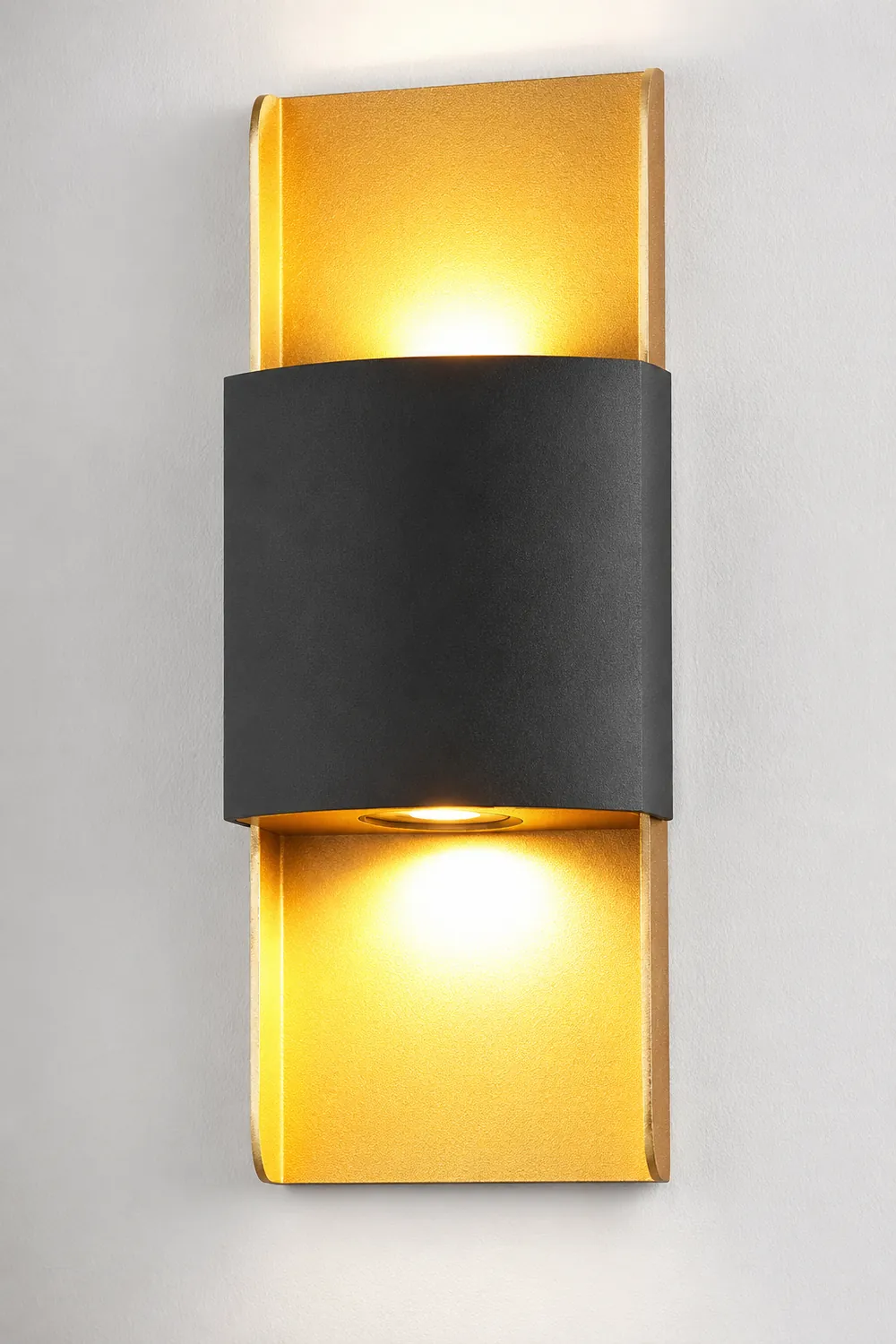 LED Up and Down Lights COB Waterproof Metal Modern Outdoor Wall Lamps - Lumpaz