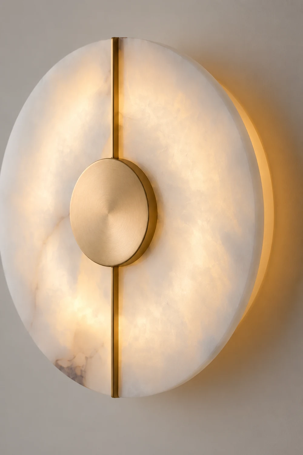 Artistic Alabaster Wall Lamp - Lumpaz