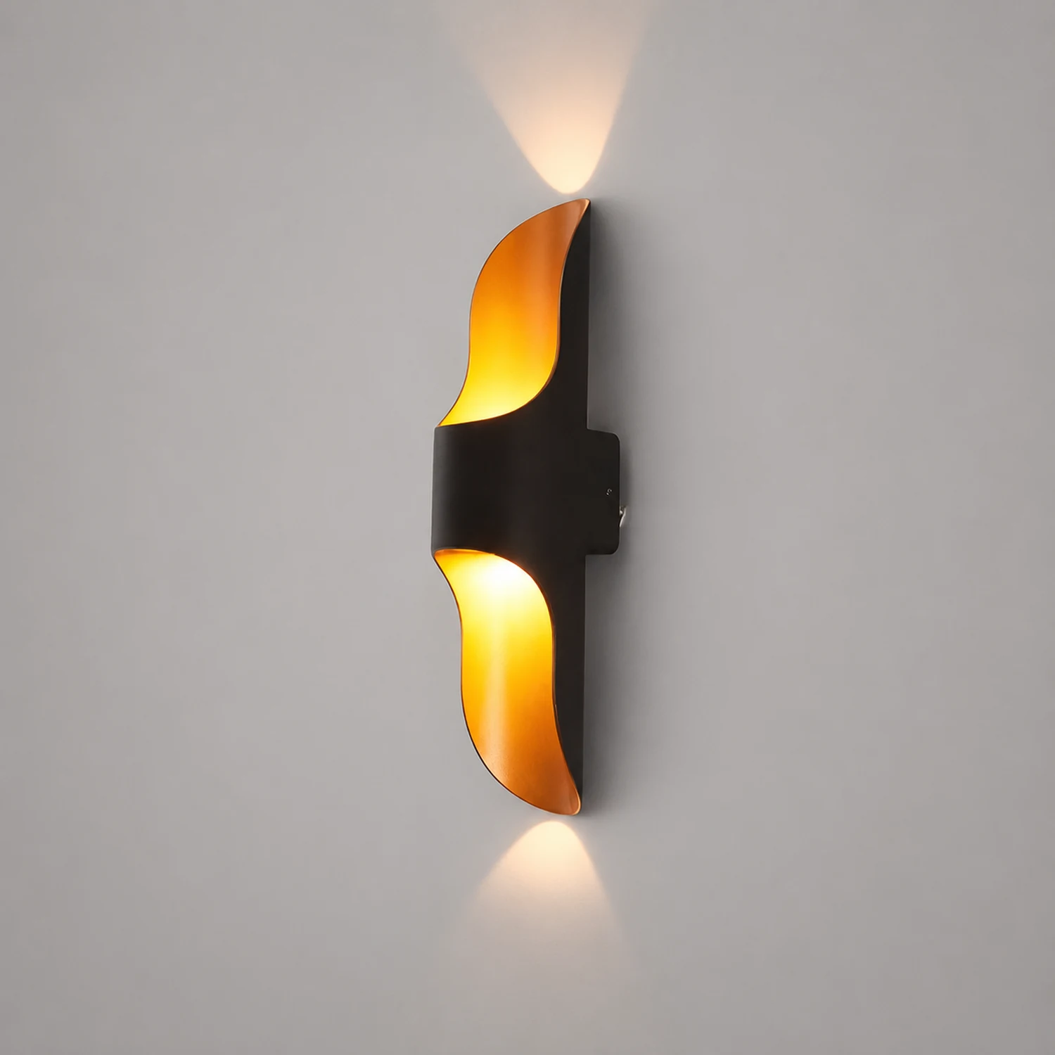 Waterproof Up and Down Lights LED Modern Outdoor Wall Sconces Lighting - Lumpaz