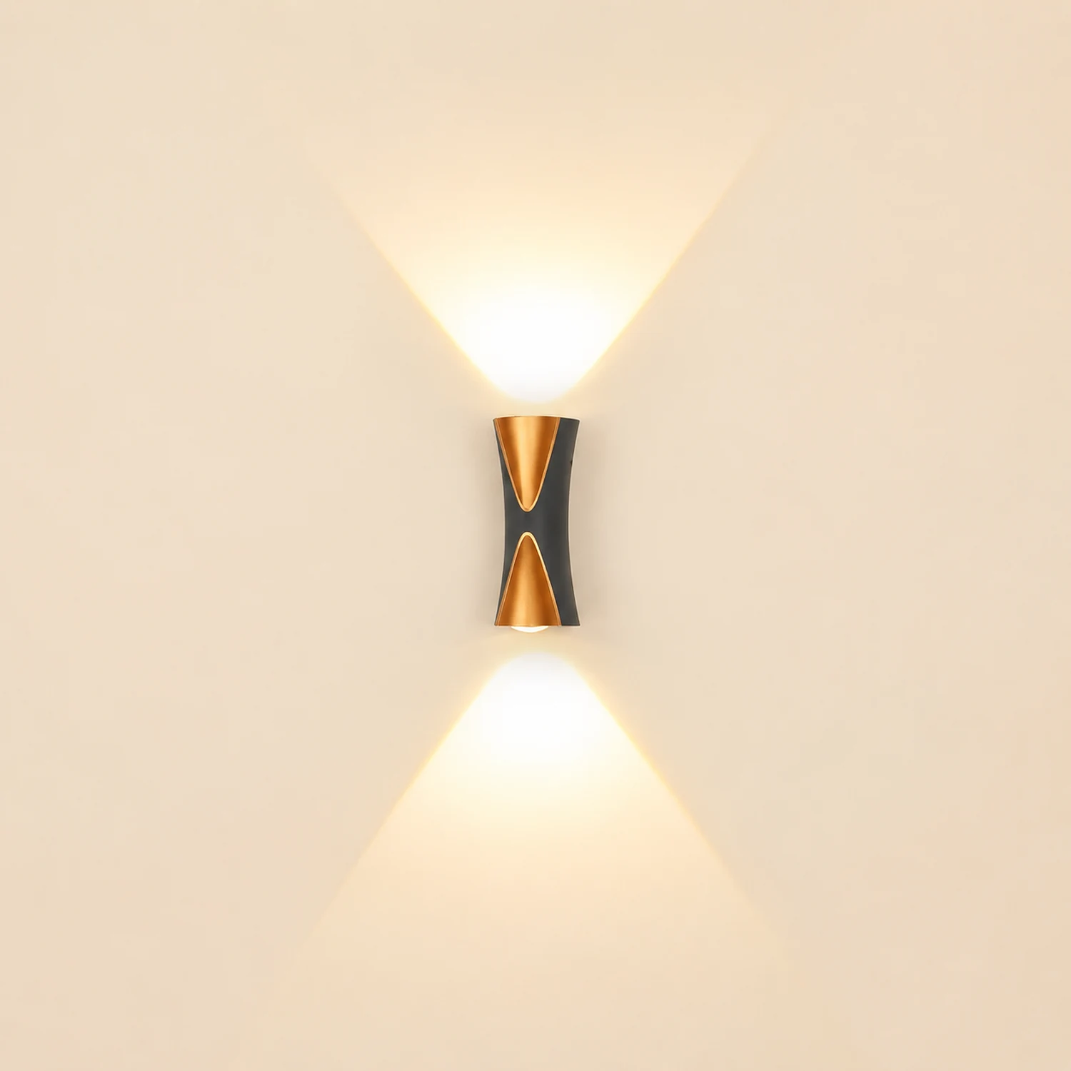 Creative Up and Down Lights LED Waterproof Modern Outdoor Wall Lamp - Lumpaz