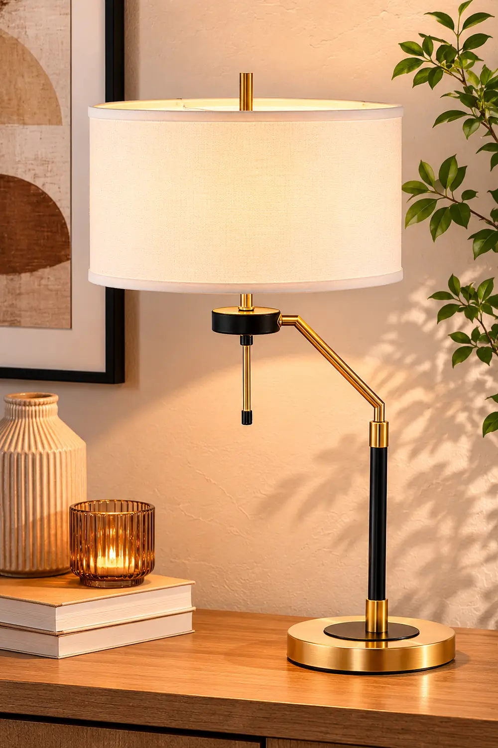 Drum Cloth Table Lamp - Lumpaz