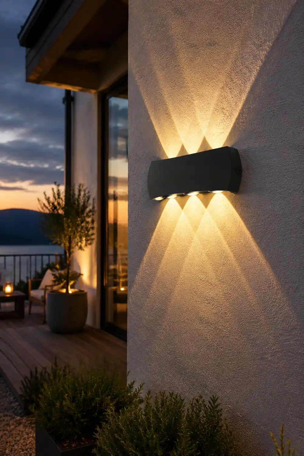Up and Down Light LED Waterproof Creative Modern Wall Washer Lights - Lumpaz