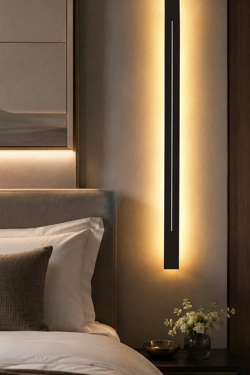 Long Strip Three Step Dimming LED Modern Wall Lights Sconces Lighting - Lumpaz