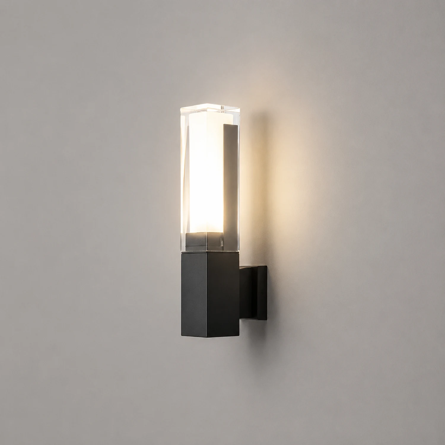 Square Up and Down Lighting LED Waterproof Modern Outdoor Wall Lights - Lumpaz
