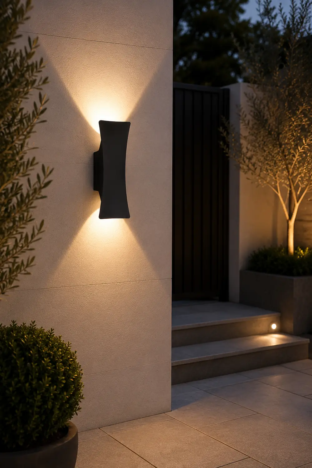 Creative Up and Down Lights LED Outdoor Wall Lights Wall Lamp Wall Sconce Lighting - Lumpaz