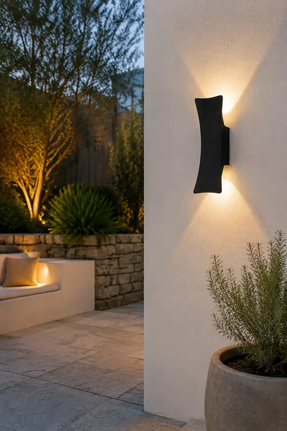 Creative Up and Down Lights LED Outdoor Wall Lights Wall Lamp Wall Sconce Lighting - Lumpaz