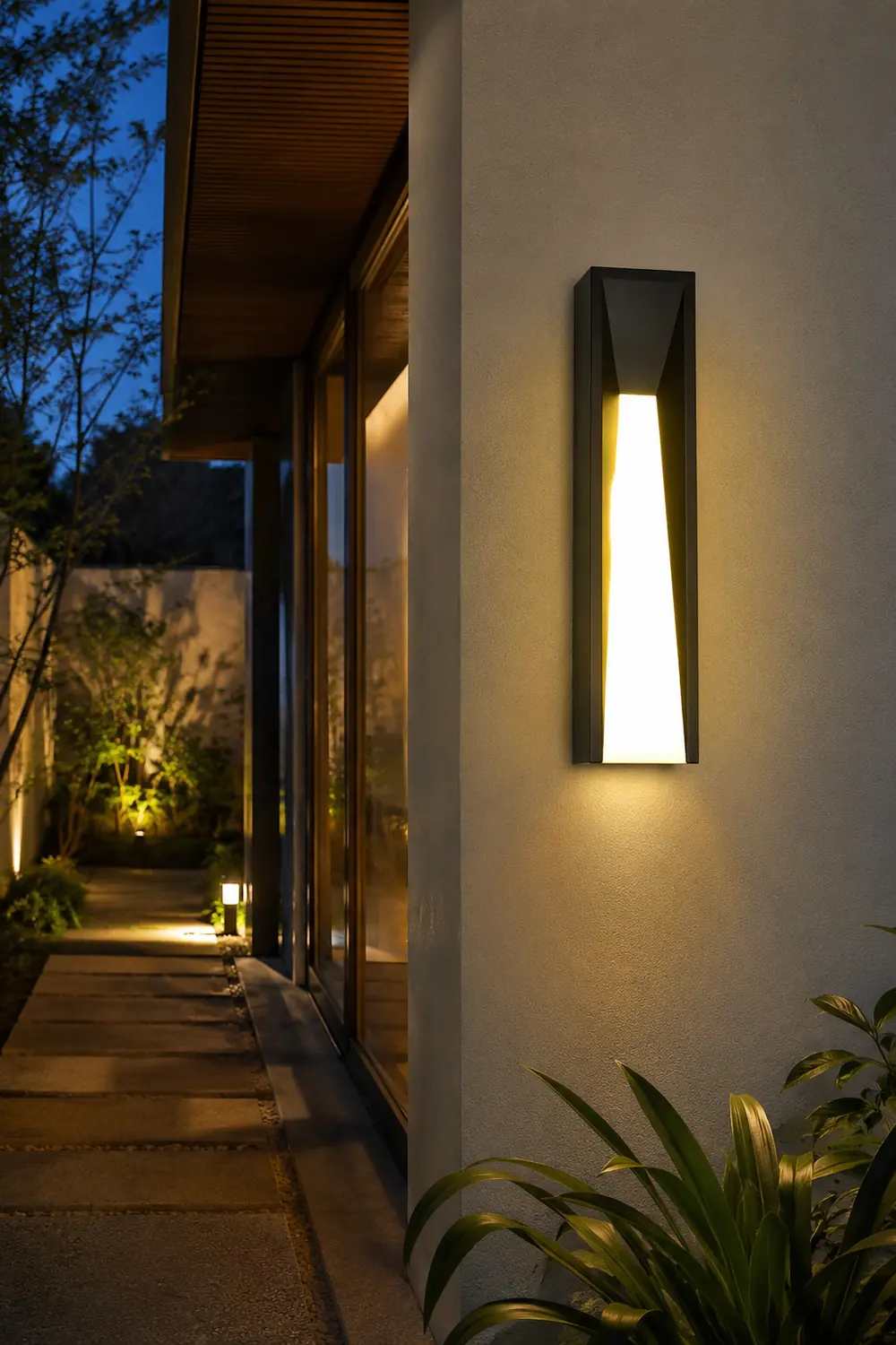 Rectangle 20W LED Waterproof Modern Wall Sconces Lighting Wall Lights Fixture - Lumpaz