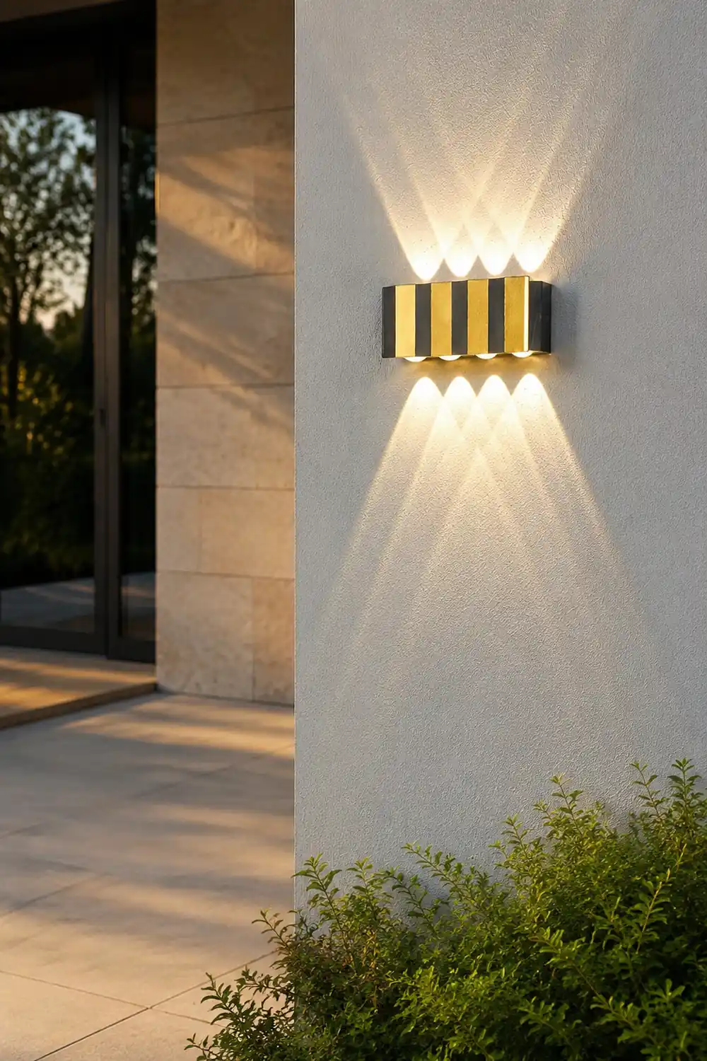 Creative LED Up and Down Light Waterproof Modern Wall Washer Lights - Lumpaz