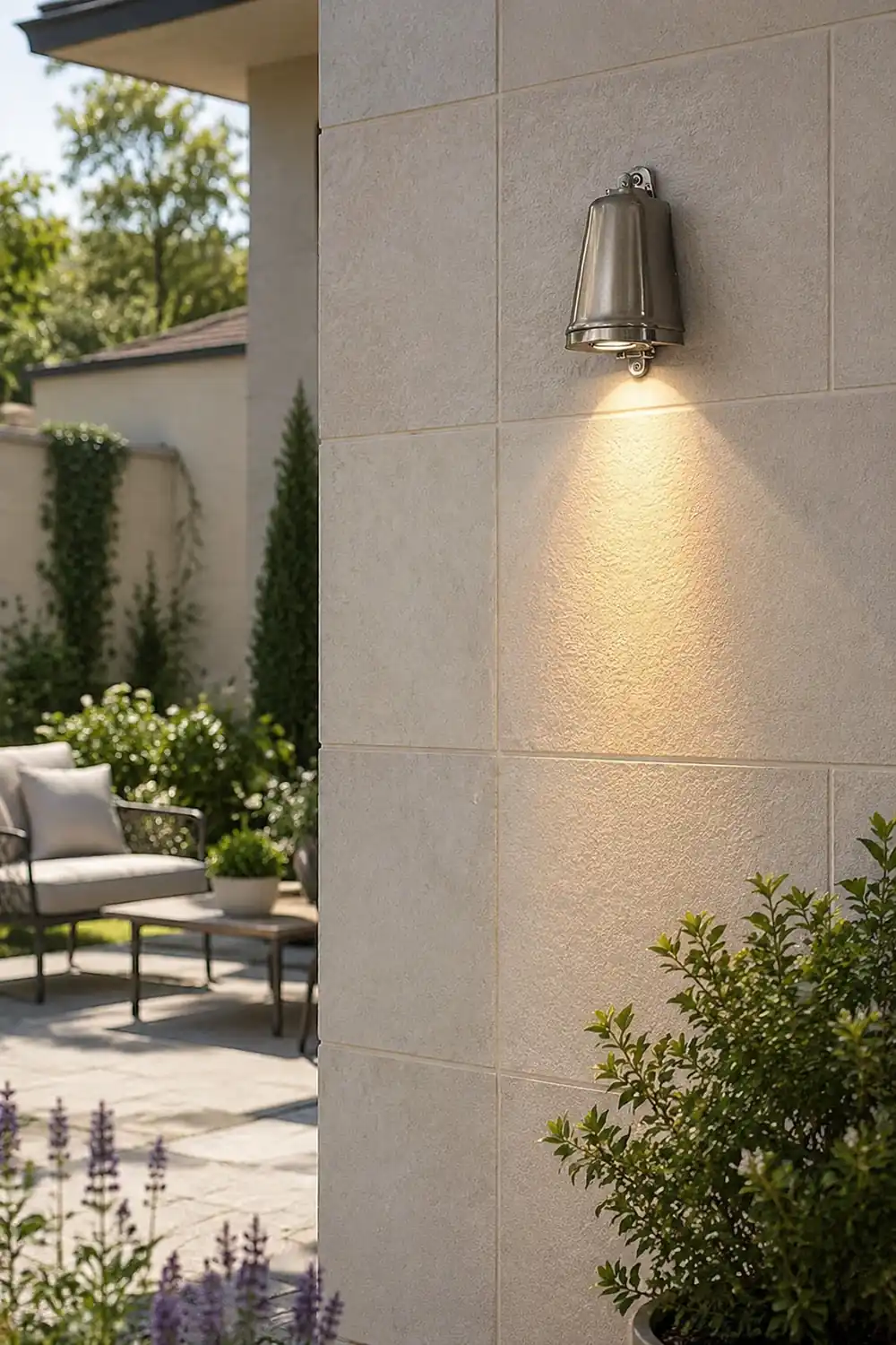 Vintage Bell-shaped Wall Lamp Outdoor Wall Lights Fixture LED Wall Sconce Lighting - Lumpaz