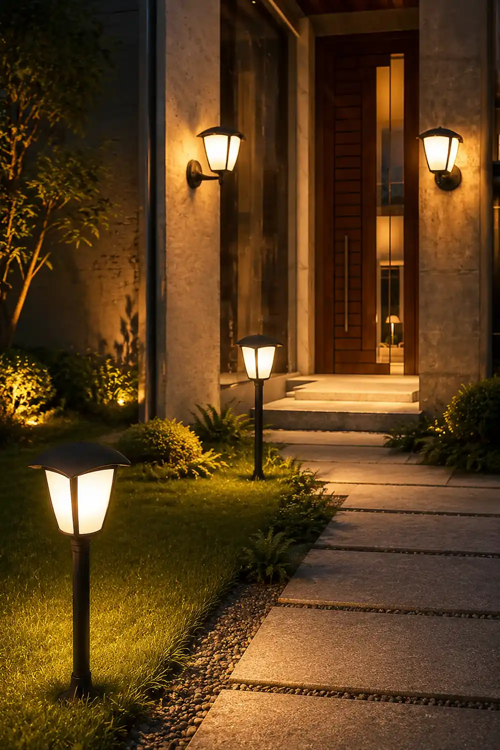 European Style Outdoor Landscape Decorative Lighting Fixtures for Villa Garden Lawn - Lumpaz