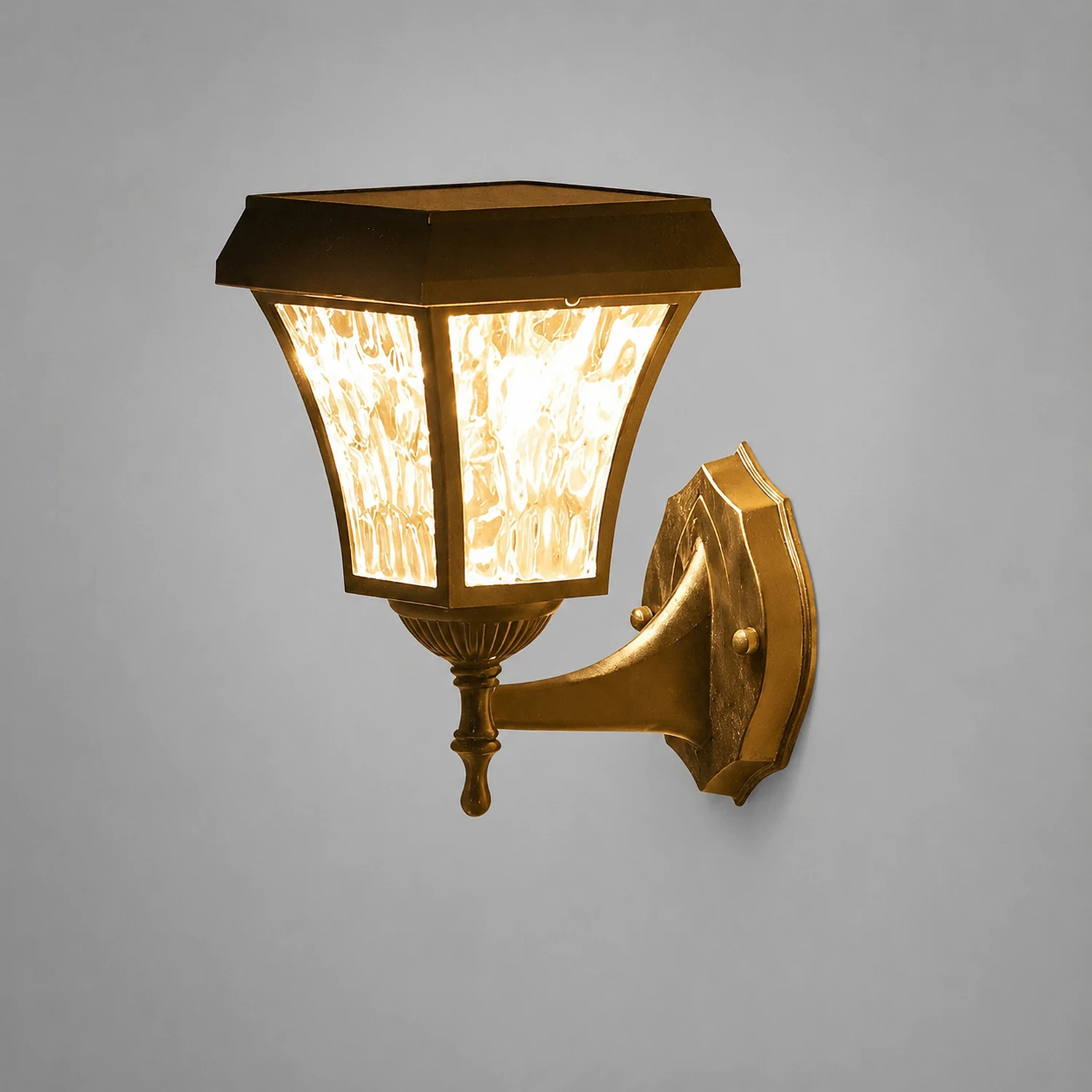 Waterproof LED Smart Touch Switch Modern Outdoor Plug in Wall Sconce Lighting - Lumpaz