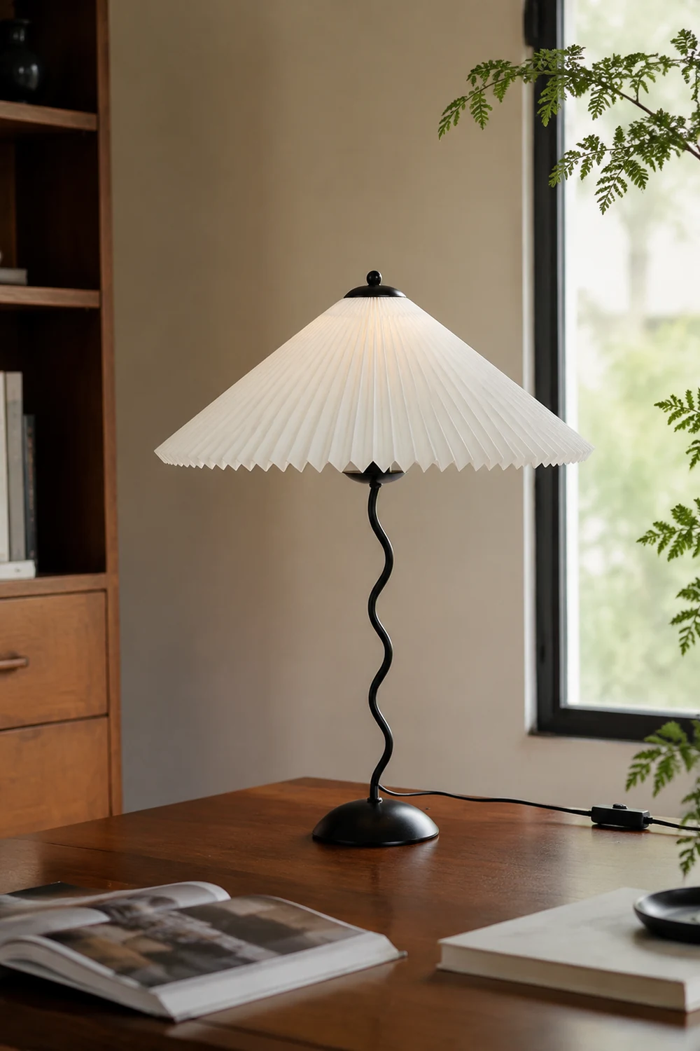 Pleated Table Lamp - Lumpaz