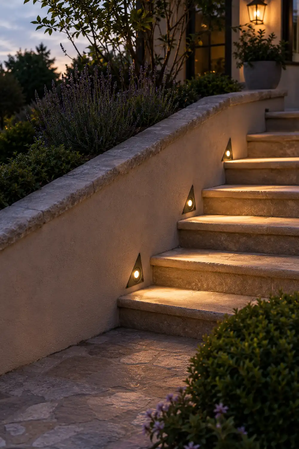 Outdoor LED Embedded Steps Stairs Lights Waterproof for Courtyard Lawn Garden - Lumpaz
