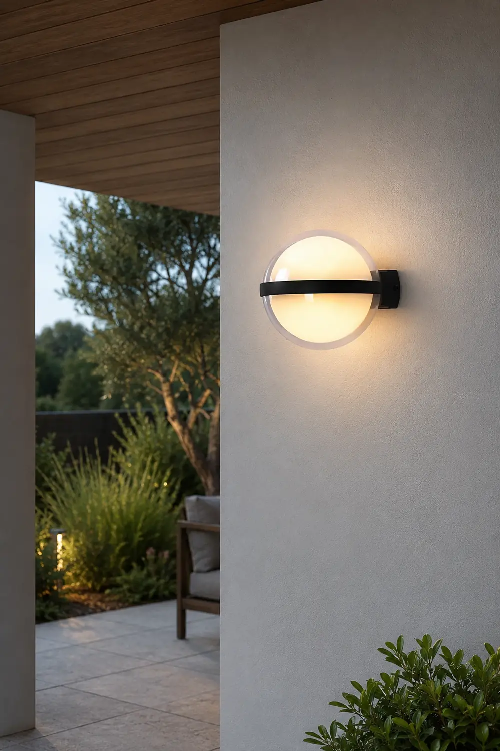 Creative Round Up and Down Light LED Waterproof Outdoor Wall Lamp - Lumpaz