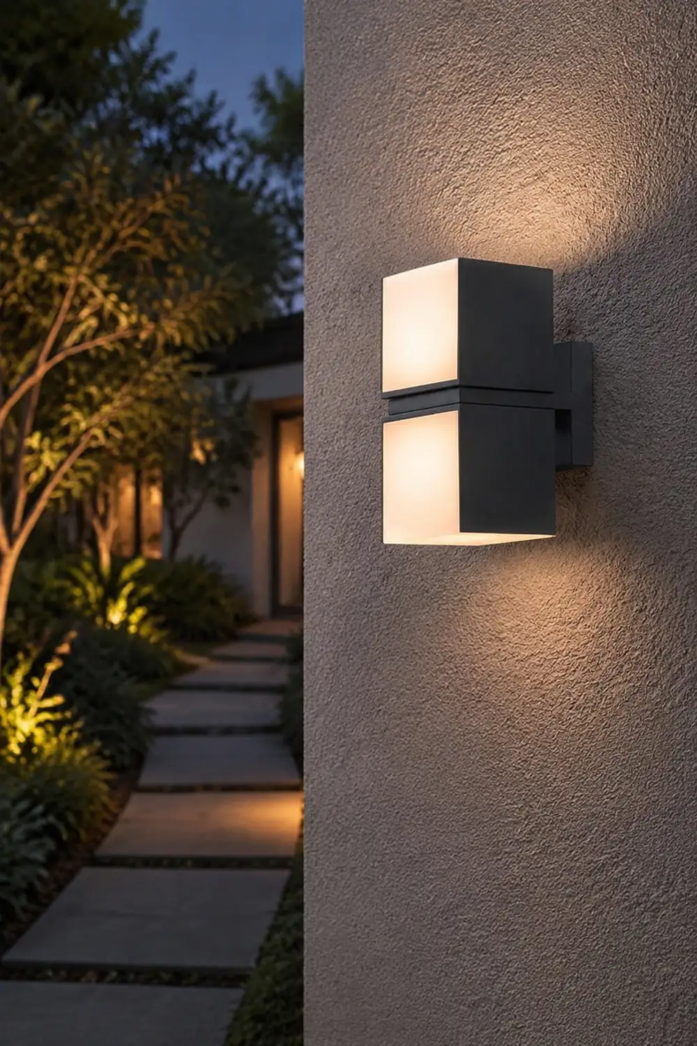 Creative Outdoor Waterproof LED Landscape Light Exterior Wall Sconces - Lumpaz