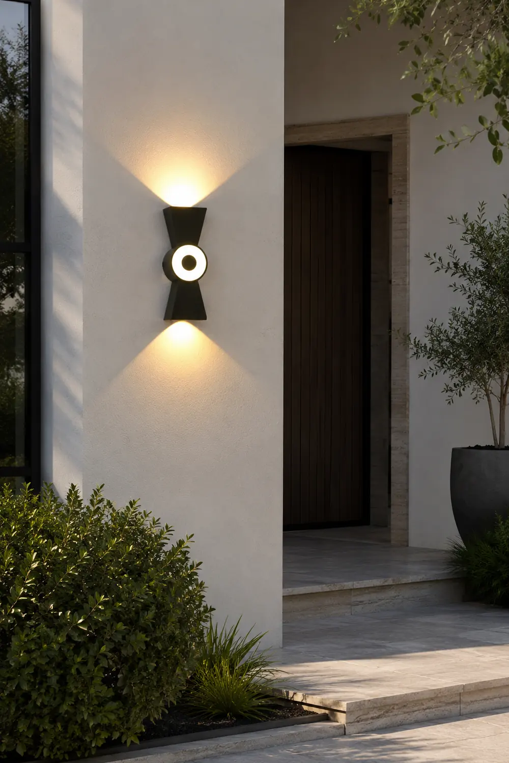 LED Up and Down Lights Waterproof Modern Wall Washer Light Wall Lamp - Lumpaz