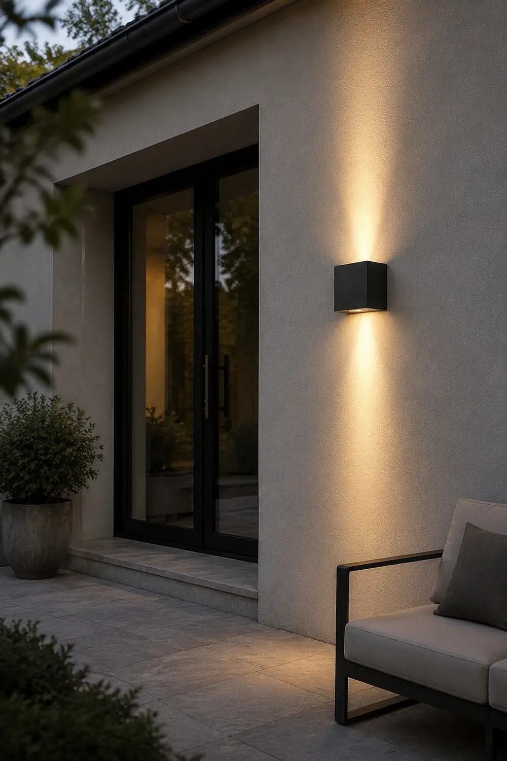 Rectangular Waterproof Up Down Lighting Led Modern Wall Washer Lights - Lumpaz