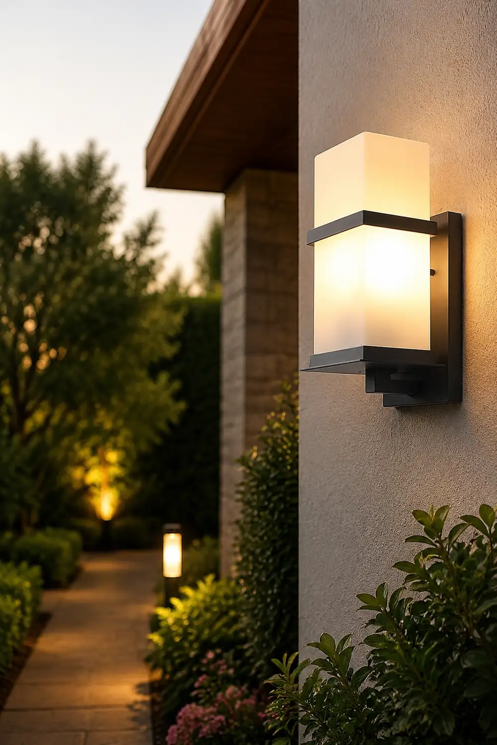 Modern Minimalist Waterproof Outdoor Wall Lights Wall Sconces Wall Lamp LED Sconce - Lumpaz
