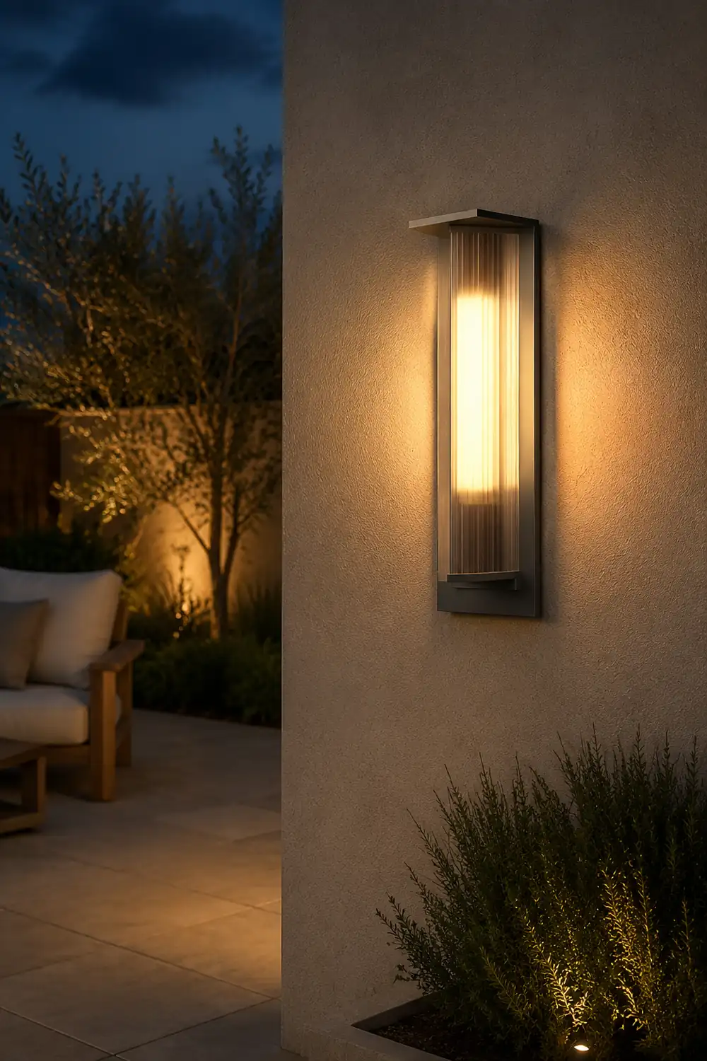 Waterproof LED Solar Vintage Outdoor Wall Light Fixture Wall Lamp - Lumpaz