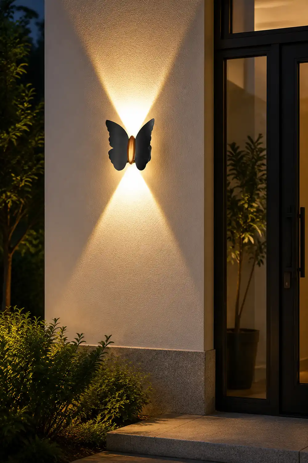 Butterflies Up and Down Light LED Waterproof Outdoor Wall Washer Lights - Lumpaz