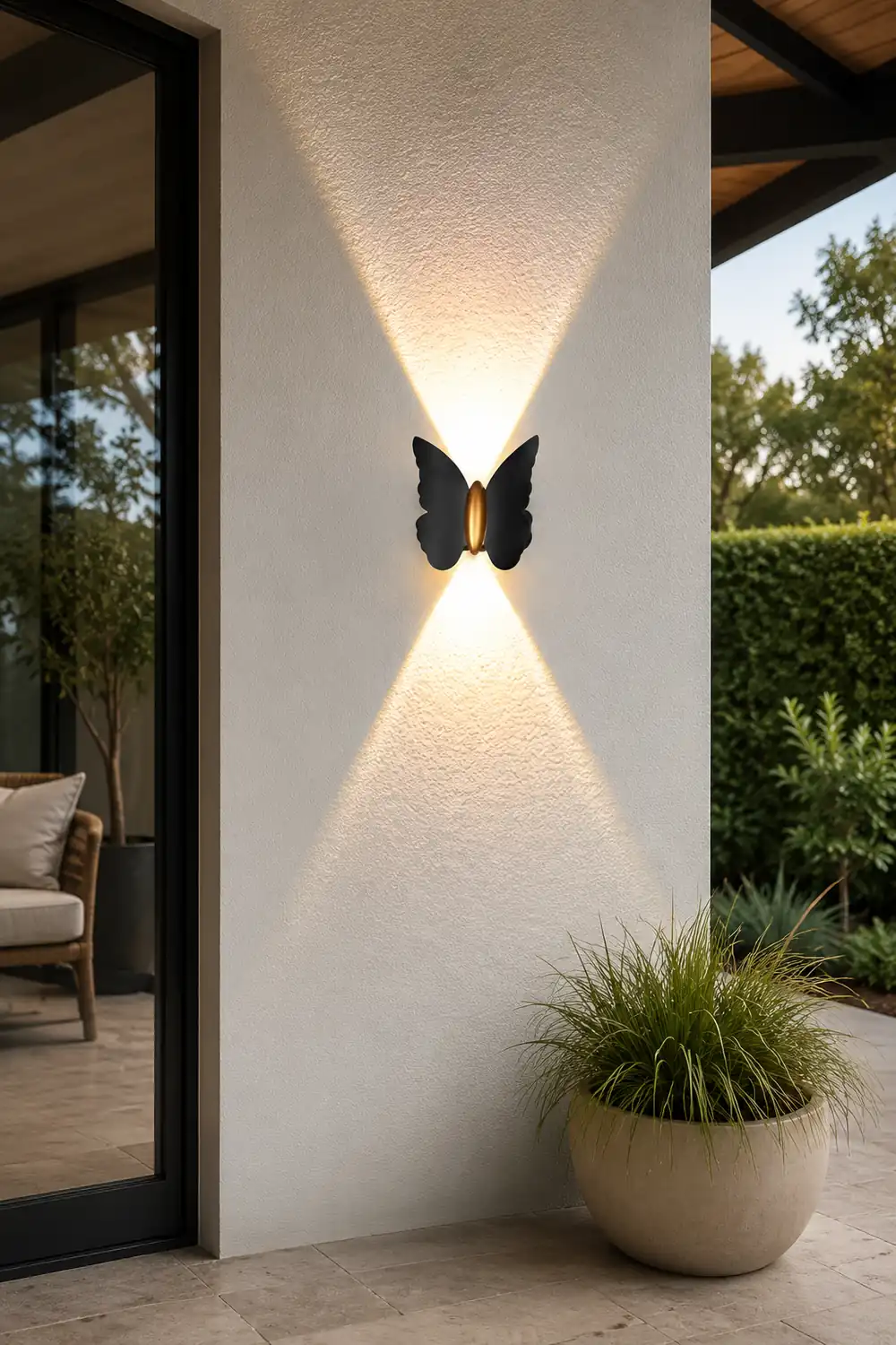 Butterflies Up and Down Light LED Waterproof Outdoor Wall Washer Lights - Lumpaz