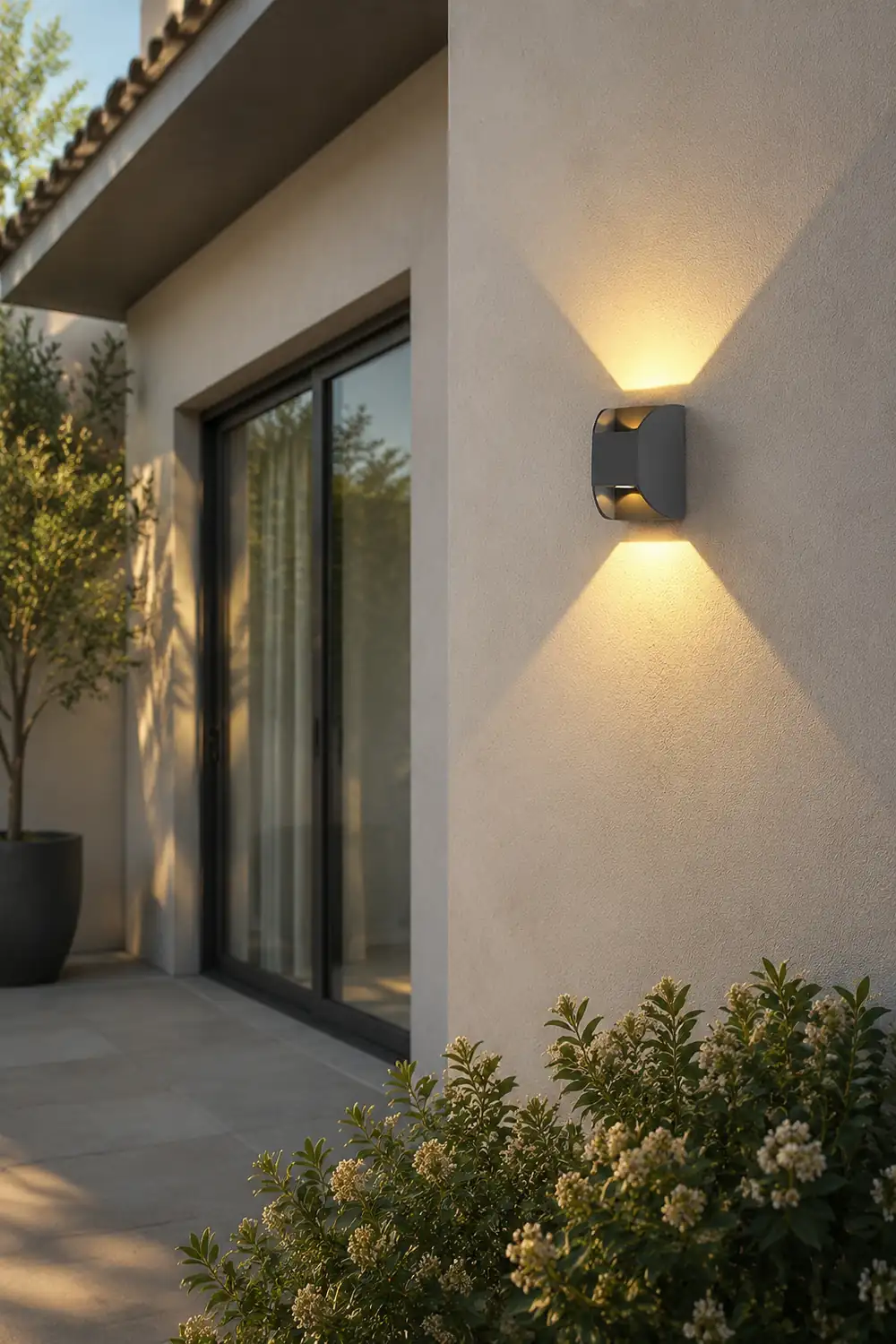 Outdoor Waterproof LED Wall Light for Villa Foyer Garden Corridor Balcony - Lumpaz