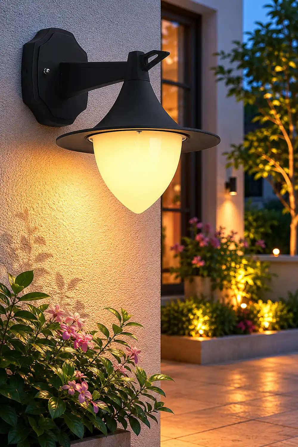 Retro Classic Outdoor Waterproof LED Wall Light for Villa Balcony Garden - Lumpaz