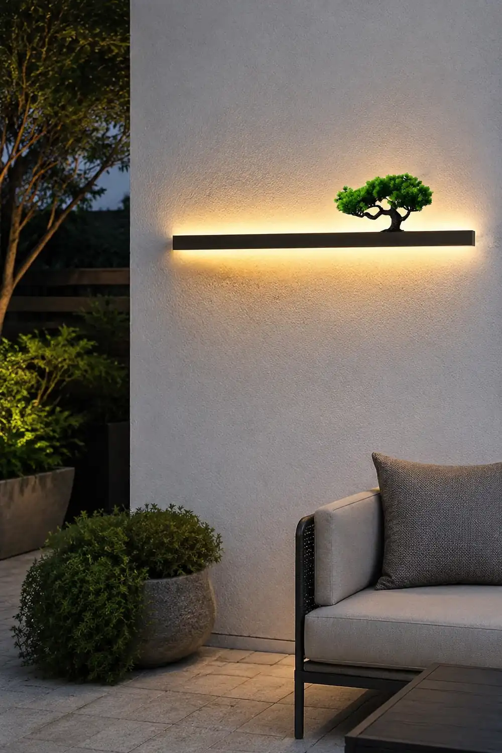 Waterproof Strip Landscape Decorative Modern Outdoor Wall Lights Sconces - Lumpaz