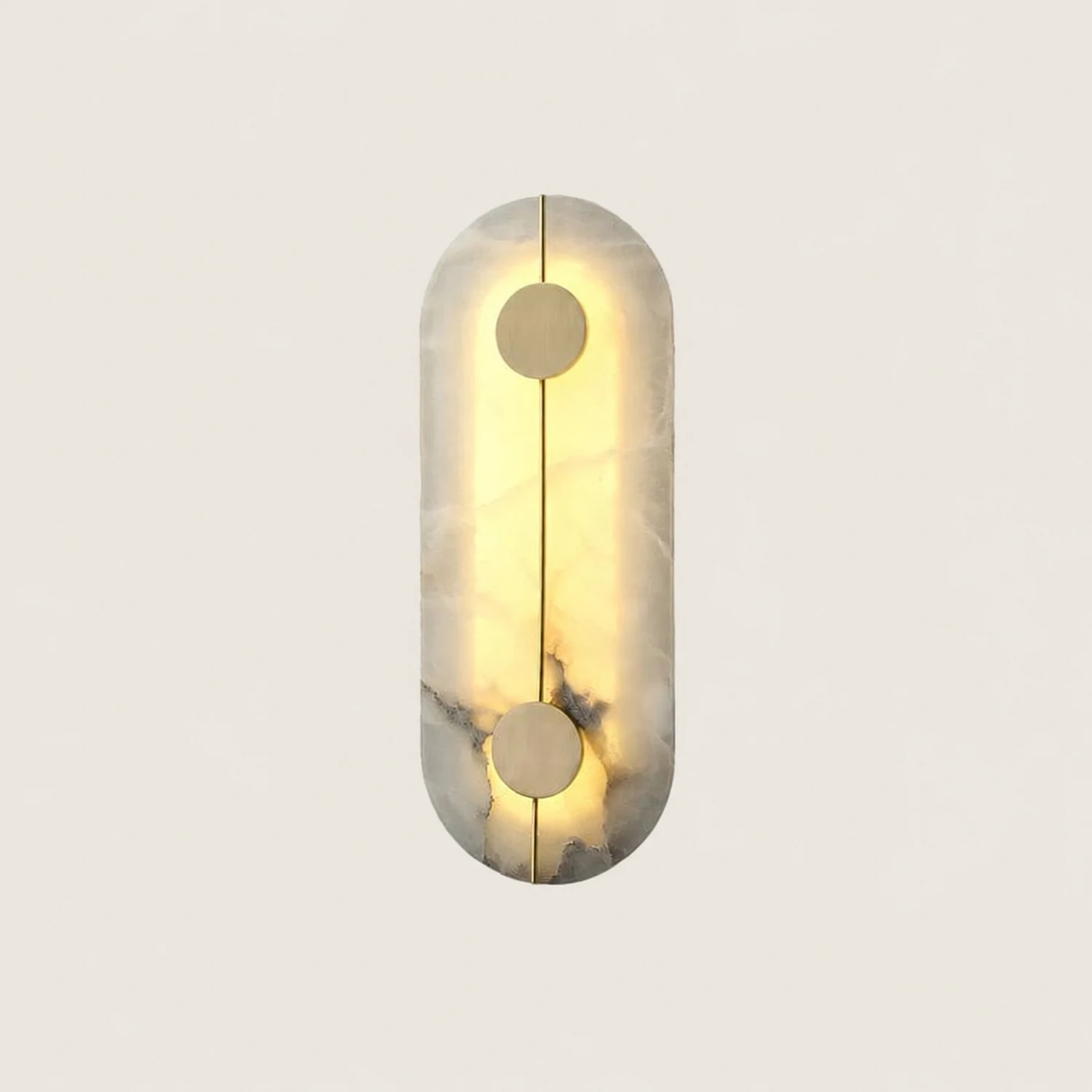 Artistic Alabaster Wall Lamp - Lumpaz