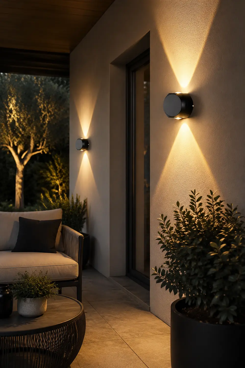 LED Up and Down Lights Wall Lamp Outdoor Wall Lights Wall Sconce Lighting - Lumpaz