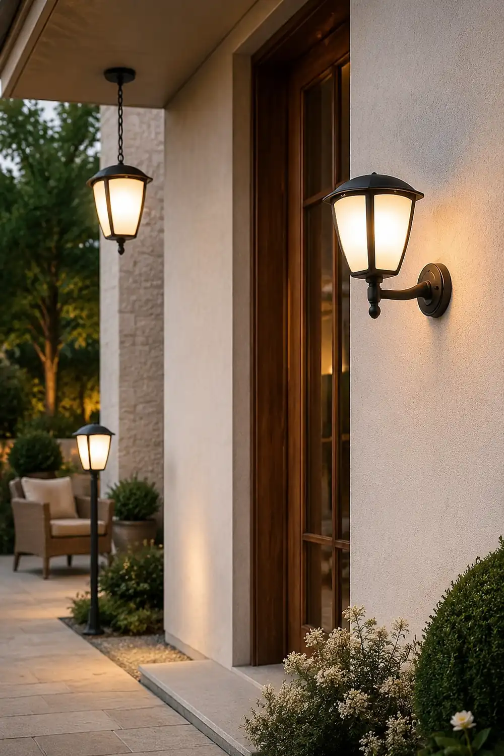 European Style Outdoor Landscape Decorative Lighting Fixtures for Villa Garden Lawn - Lumpaz