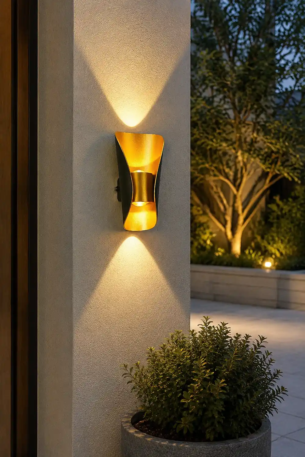 Unique Creative Up and Down Lights Outdoor Wall Lights Waterproof Wall Sconces Wall Lamp - Lumpaz