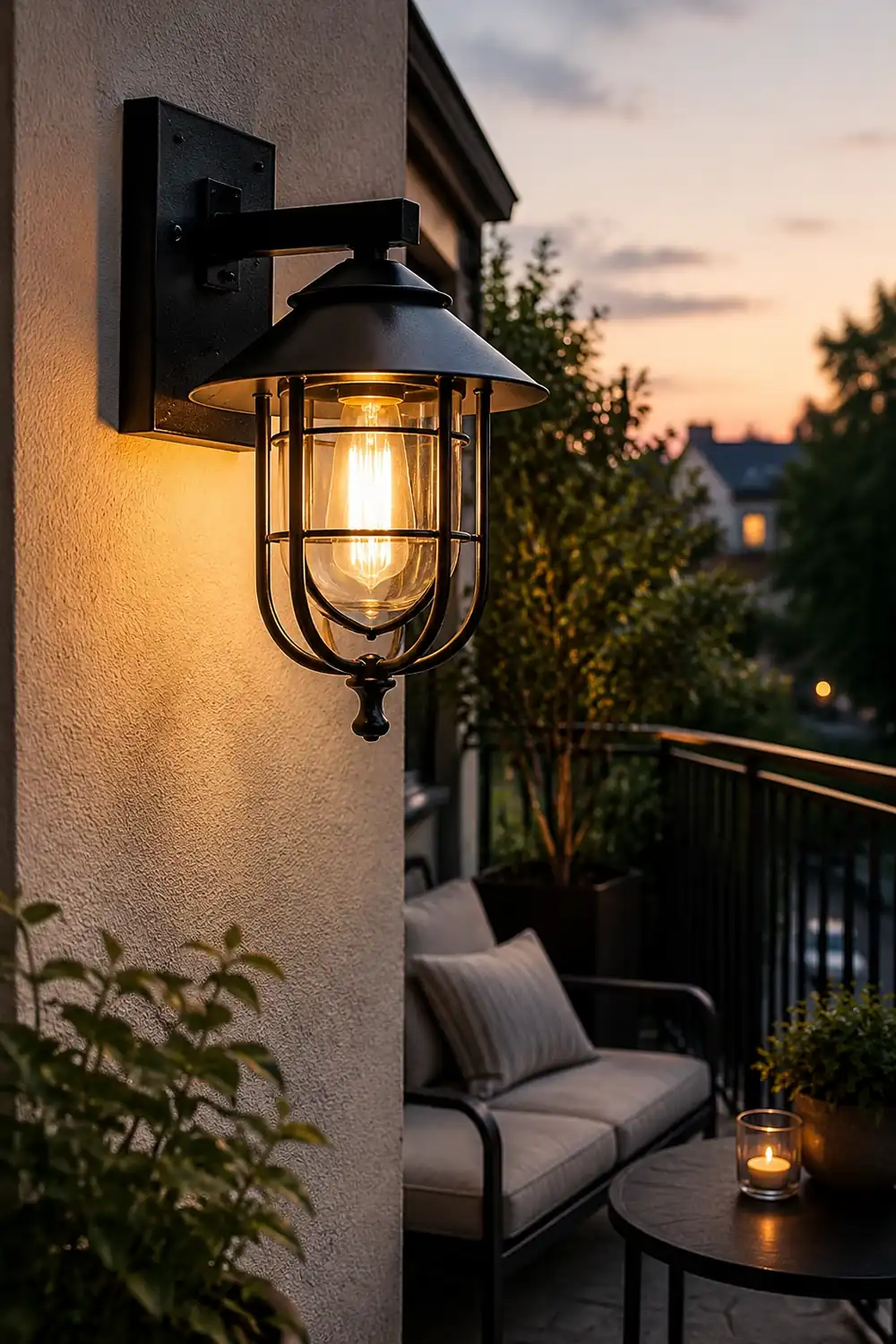 Vintage Industrial Style Outdoor Wall Lights Wall Lamp Wall Sconce Lighting - Lumpaz